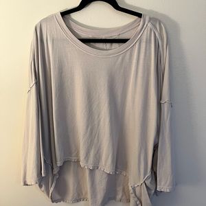 Free People oversized shirt